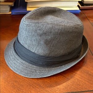 Stylish Gray Fedora Hat